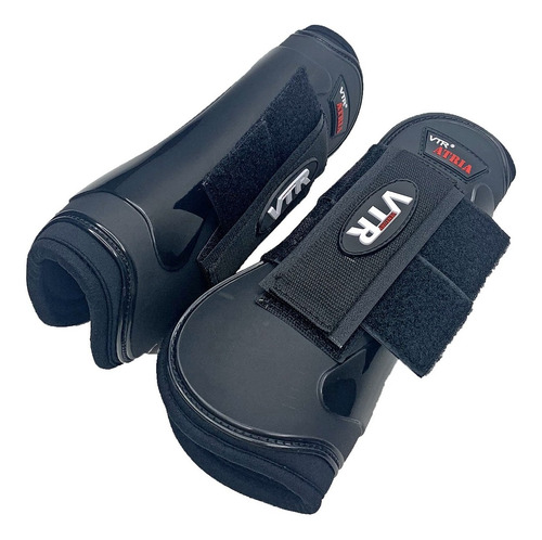 Imagem 2 de 4 de Caneleira Luva Cavalo Atria Velcro Vtr Ventury
