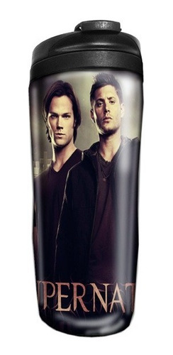 Imagem 1 de 2 de Copo Térmico 500ml Supernatural Irmãos Winchester Foto