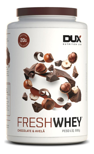 Freshwhey Chocolate E Avelã - Pote 900g