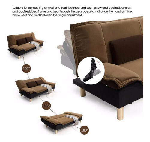 . Mueble De Sofá Cama 3 Posiciones Mecanismo De Mecanismo