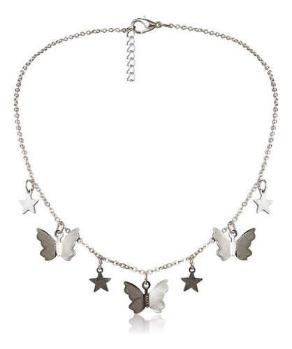 Aimimier Gargantilla De Mariposa Bohemia, Collar Con Colgant