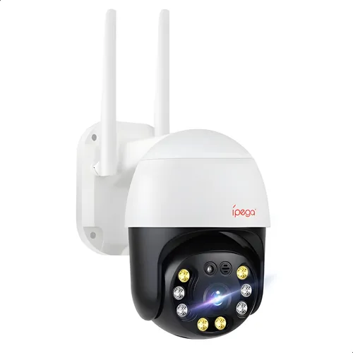 comprar Camera Ip Giratória Wifi Externa Speed Dome Zoom Prova Água