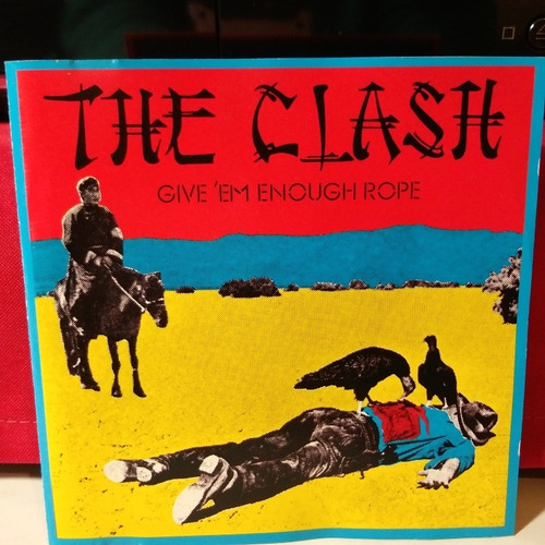 The Clash Give 'em Enough Rope Cd Remaster 99 Original Art W