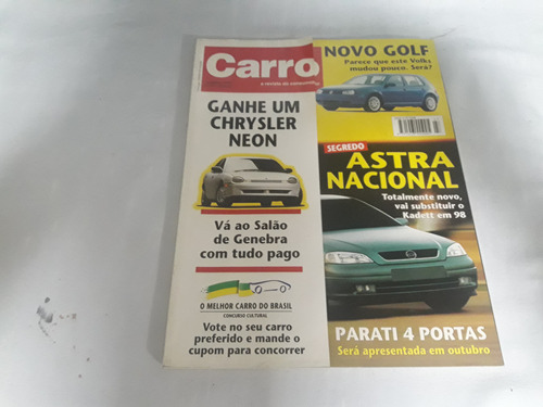 Revista Carro Nº 47 Set/97 Parati/astra/siena/golf/mini Rove