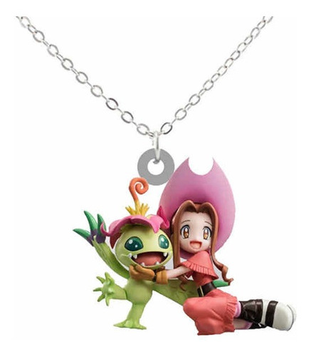 Digimon Adventure Collar Acrílico Mimi Y Palmon