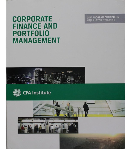 Cfa Corporate Finance And Portfolio Management Cfa Prorgram 