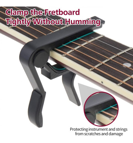 Imagen 5 de 6 de Capotraste Para Guitarras