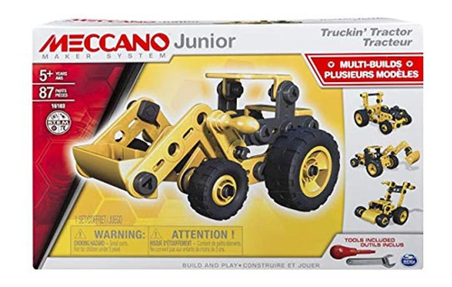 Meccano Junior Truckin Tractor 4 Modelo De Construccion Con