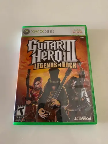 Jeu Guitar Hero III: Legends Of Rock Pour Xbox 360 - Version PAL, Jeu Seul - État Comme Neuf