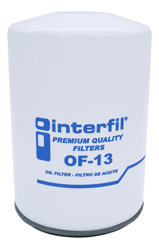Filtro Aceite Interfil Freightliner S2g 8cil 8.0l 2019-2021