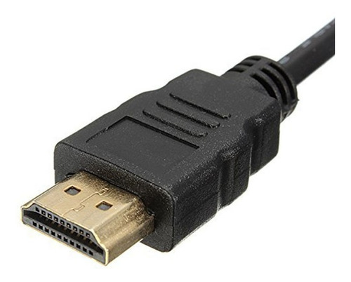 Imagem 3 de 7 de Cabo Adaptador Hdmi Para Vga Conversor P/tv Pc Notebook