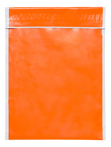Envelopes Coloridos Para Envios - Laranja 19x25 Cm 100 Unid