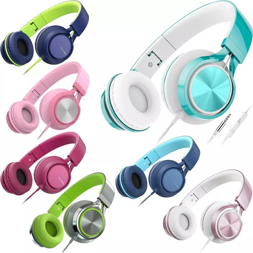 Auriculares Ailihen C8 Para Niños Con Micrófono Y Control