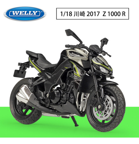 Kawasaki Z 1000 R Modelo De La Motocicleta De Aleación 1:18