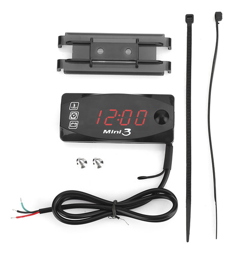 Pantalla Digital Led Para Accesorios De Motocicleta, Instrum