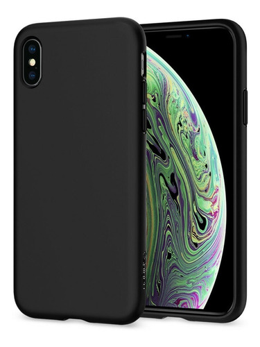 Apple iPhone XS Max Spigen Liquid Crystal Carcasa Protector