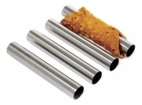 comprar Moldes Cannoli Acero Inoxidable Tubo Grande Cannoli Set X3