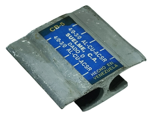 Conector Terminal Empalme Cb5 4/0-3/0 A 4/0-3/0 Aluminio 