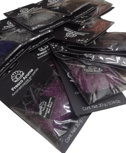 Kit Perlas Auto Varios Aromas 10 Piezas