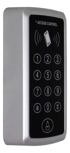 Kit Control De Acceso Chapa Ip53 10 Tarjetas Botón Y Fuente