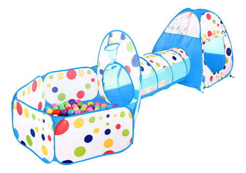 Juego De Tiendas De Campaña Para Niños, Túnel De Arrastre Y