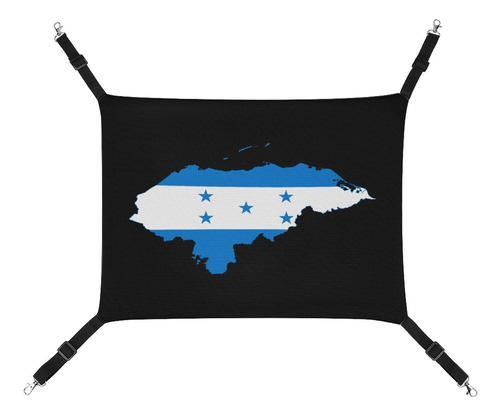 Flag Map Of Honduras Cat Hammock Pet Cage Hammock Hanging S.