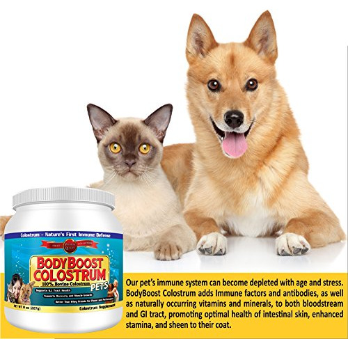 Colostrum Powder 8 Oz. Mascotas, 100% Whole 1st C1gov