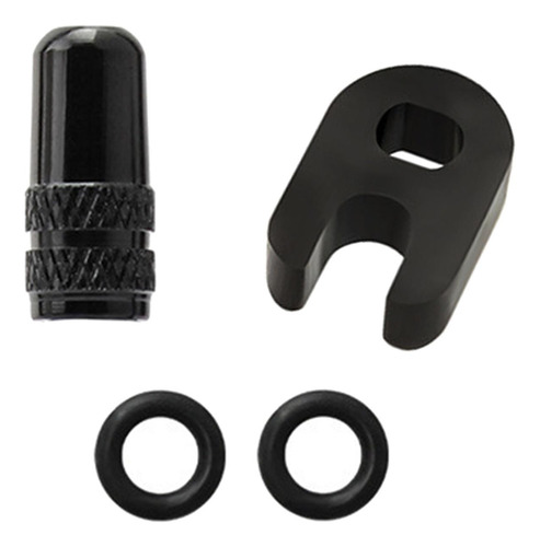 2 Accesorios De Vástago De La Válvula De La 1pc Rojo 60mm