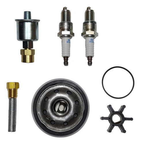 Kit De Servicio De Mantenimiento Scp-k2 Con Bujías Y Filtro