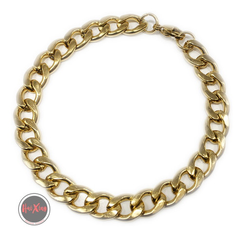 1 Pulsera Groumet 1.6nk(6 Mm)-22cm Acero Quirúrgico Dorado