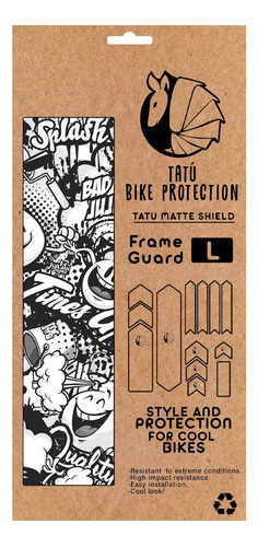 Protector Cuadro Bicicleta Grafiti