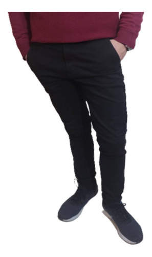Imagen 3 de 6 de Pantalon Hombre Gabardina Calidad Premium Chupin Hay Xxl