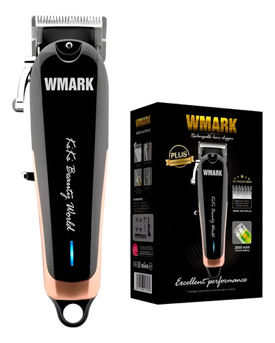 Maquina De Corte Rechargeable Black Ng-103plus Wmark