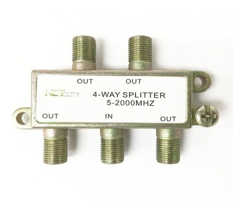 Splitter De 4 Vias 5-2000mhz Cable Coaxial