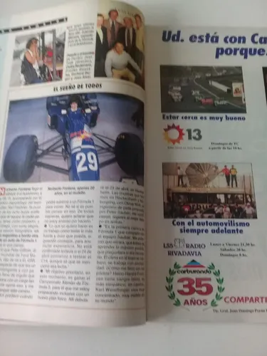 Revista El Gráfico 3940 Fórmula 1 En Argentina 108 Páginas (Usado)