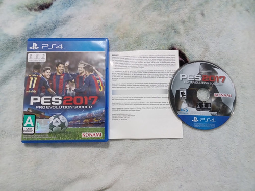 Pro Evolution Soccer 2017 Para Playstation 4