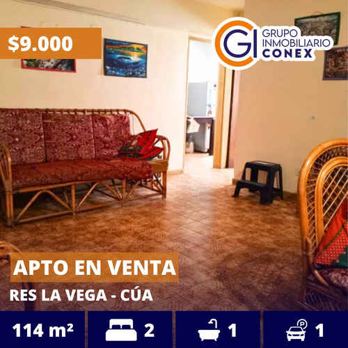 Se Vende Apartamento 114m2 2h/1b/1p Res La Vega Cúa 9137