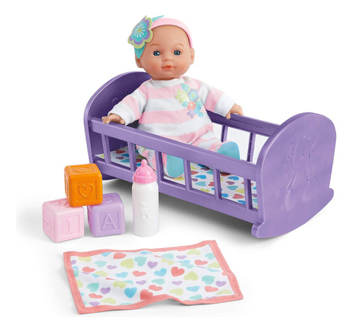 Kidoozie Lullaby Baby Playset - Muñeca De Cuerpo Suave Y Cun