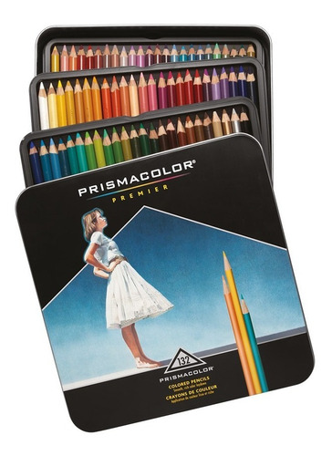 Imagen 1 de 9 de Colores Prismacolor Premier Caja X132 Lápices Profesionales