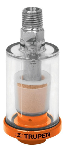 Filtro Separador De Agua Aceite Para Compresor Truper 19027 Color Naranja