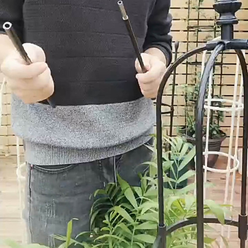 (28-18) Enrejado De Jardín Con Forma De U Con Forma De Obeli