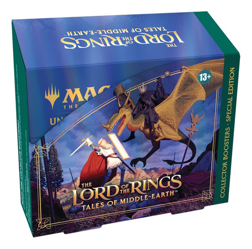 Magic Mtg The Lord Of The Rings Collector Booster Box Ingles