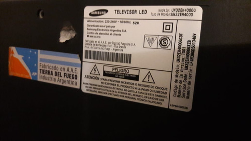 Tv Led Samsung De 32 Pulgadas - No Smart