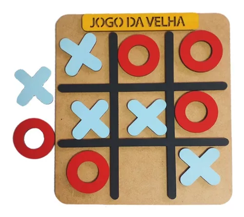 Jogo da velha em 2023  Jogo da velha, Brinquedos e brincadeiras