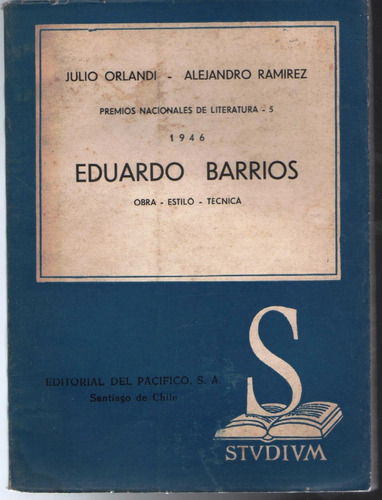 Premios Nacionales De Literatura Eduardo Barrios