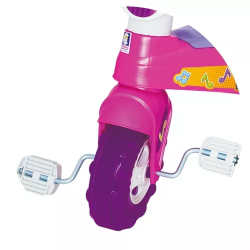 Triciclo Infantil C/ Empurrador Motoca Carrinho Passeio Bike