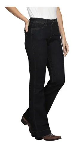 Pantalon Jeans Vaquero Cintura Alta Wrangler Mujer W01