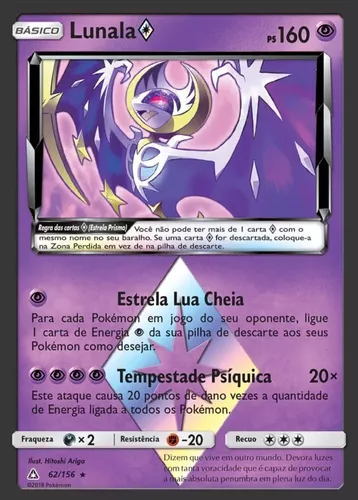 Coleção de cartas Pokémon Lendários com 15 cartas Originais COPAG