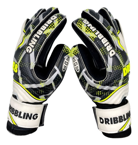 Imagen 8 de 10 de Guantes Arquero Portero Con Ferulas Drb Striker Latex Aleman