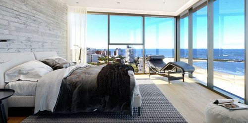 Imagen 8 de 13 de Venta Apartamento 1 Dormitorio Malvin Edificio Torre Arenas